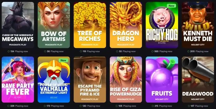 Blazebet Casino casino review section 2