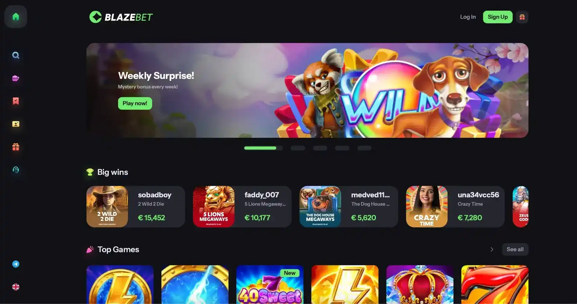 Blazebet Casino casino review section 4